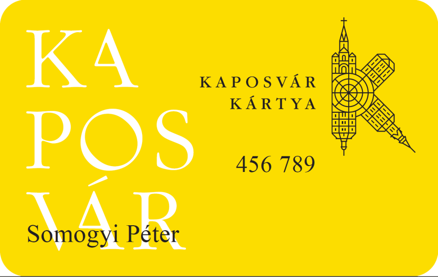 Kaposvár kártya