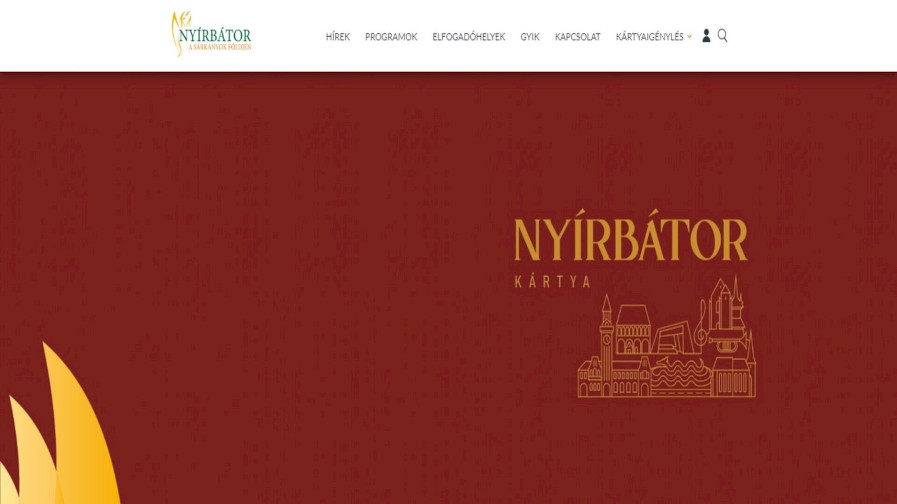 Nyírbátor városkártya rendszer